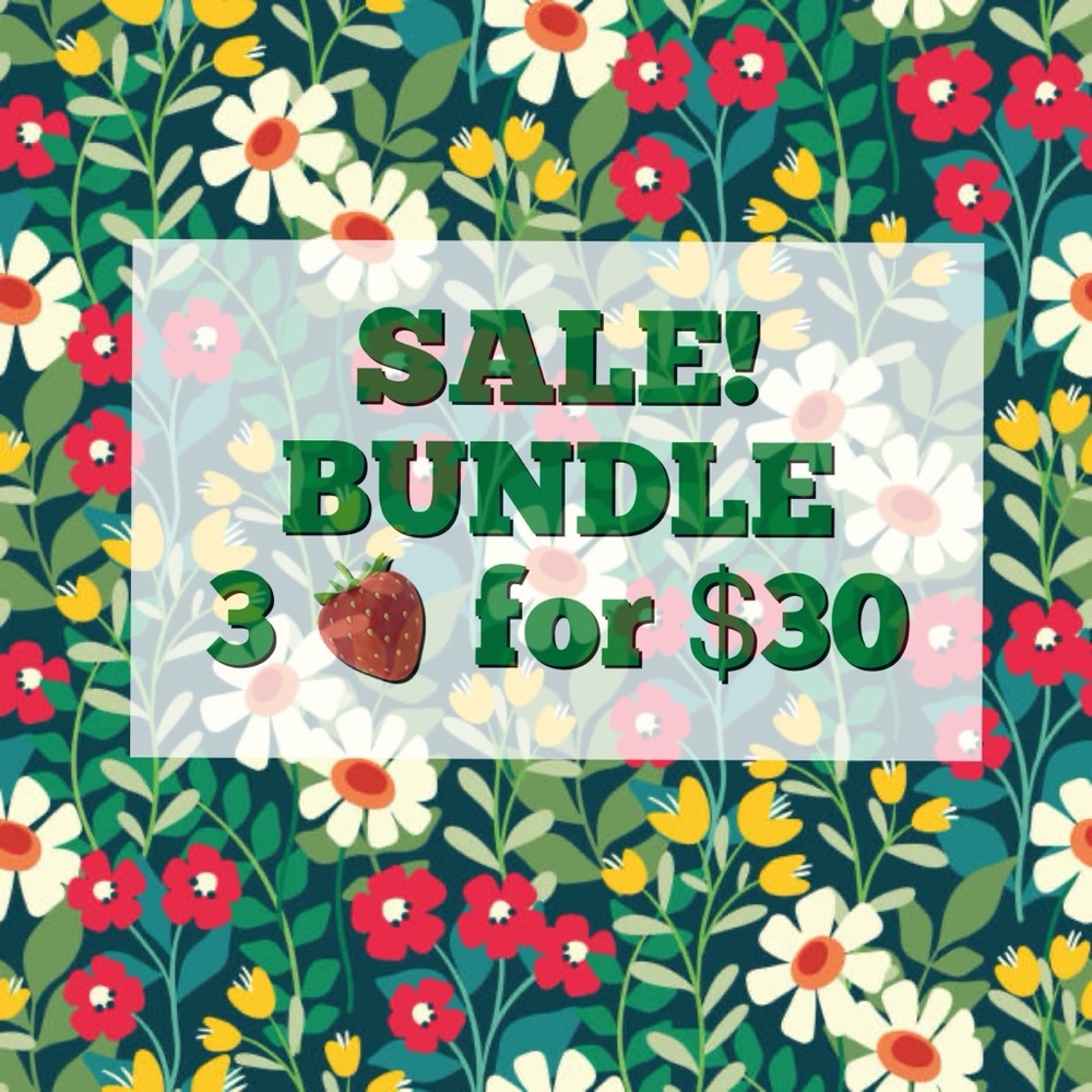 🍓 3/$30 Sale❗️ Sale❗️ Sale❗️